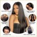 Uglam  2X6 Deep part Transparent lace Closure Straight Wig 200%