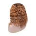 Uglam 1B/30 Bob T Part Lace Wigs Water Wave Hair