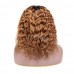 Uglam 1B/30 Bob T Part Lace Wigs Water Wave Hair