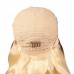 Uglam Color 1b/613 Ombre Transparent 13x4  Lace Frontal Wig Body Wave 