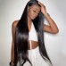 32 34 36 Inch Long Straight 13x4 Transparent Lace Full Frontal Wigs