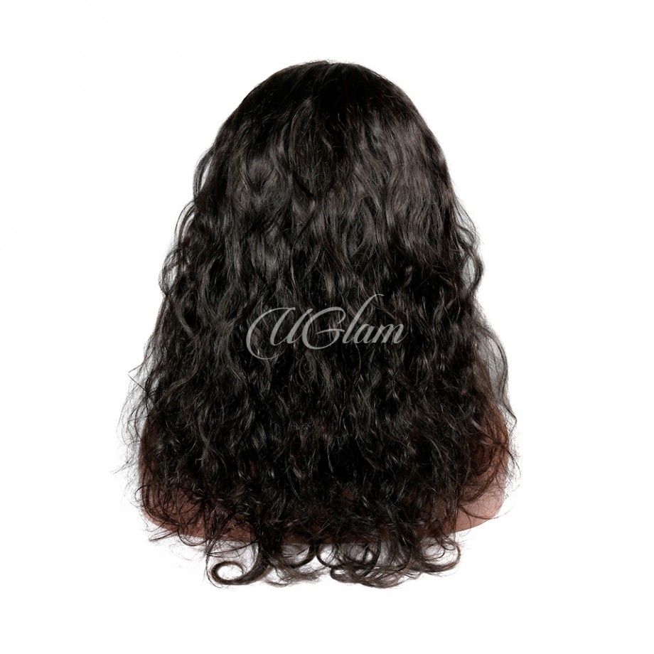 U Part Body Wave Human Hair Wig