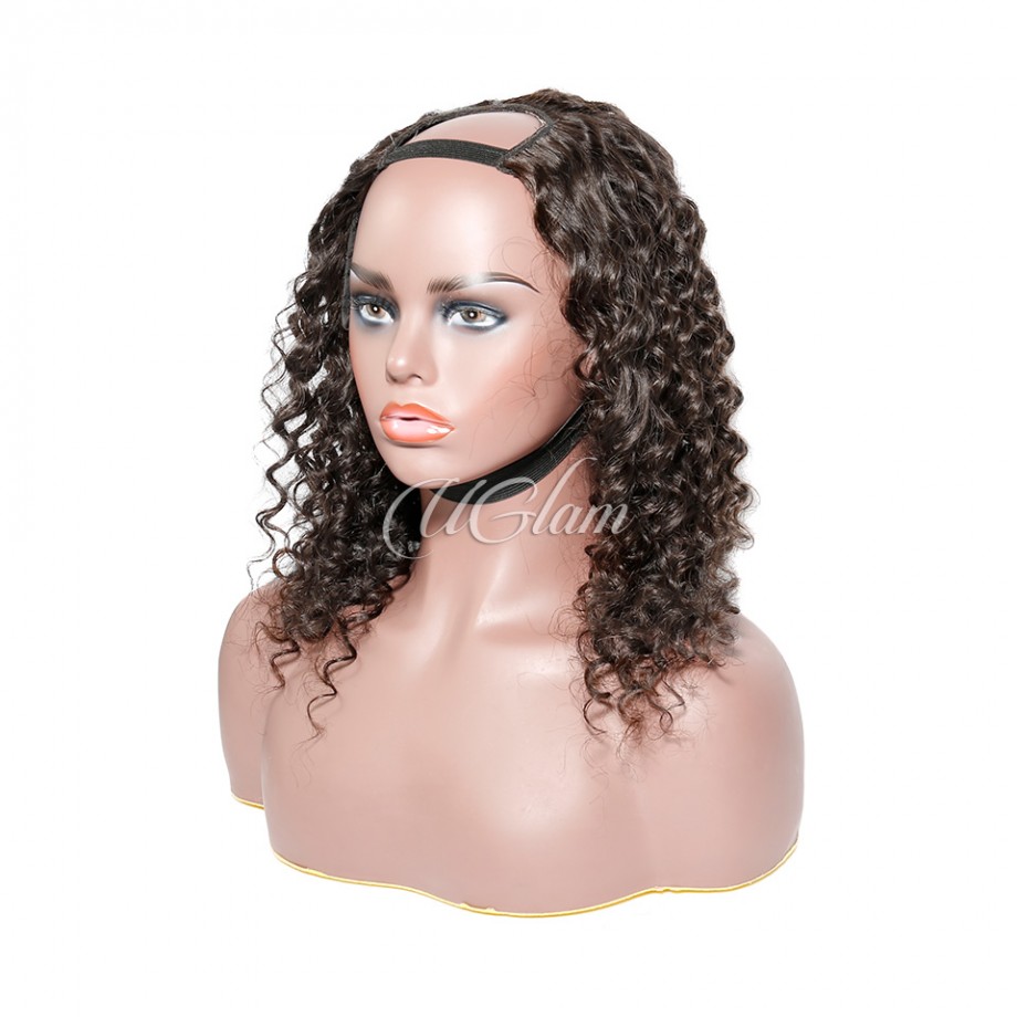 Uglam U Part Wig Deep Wave