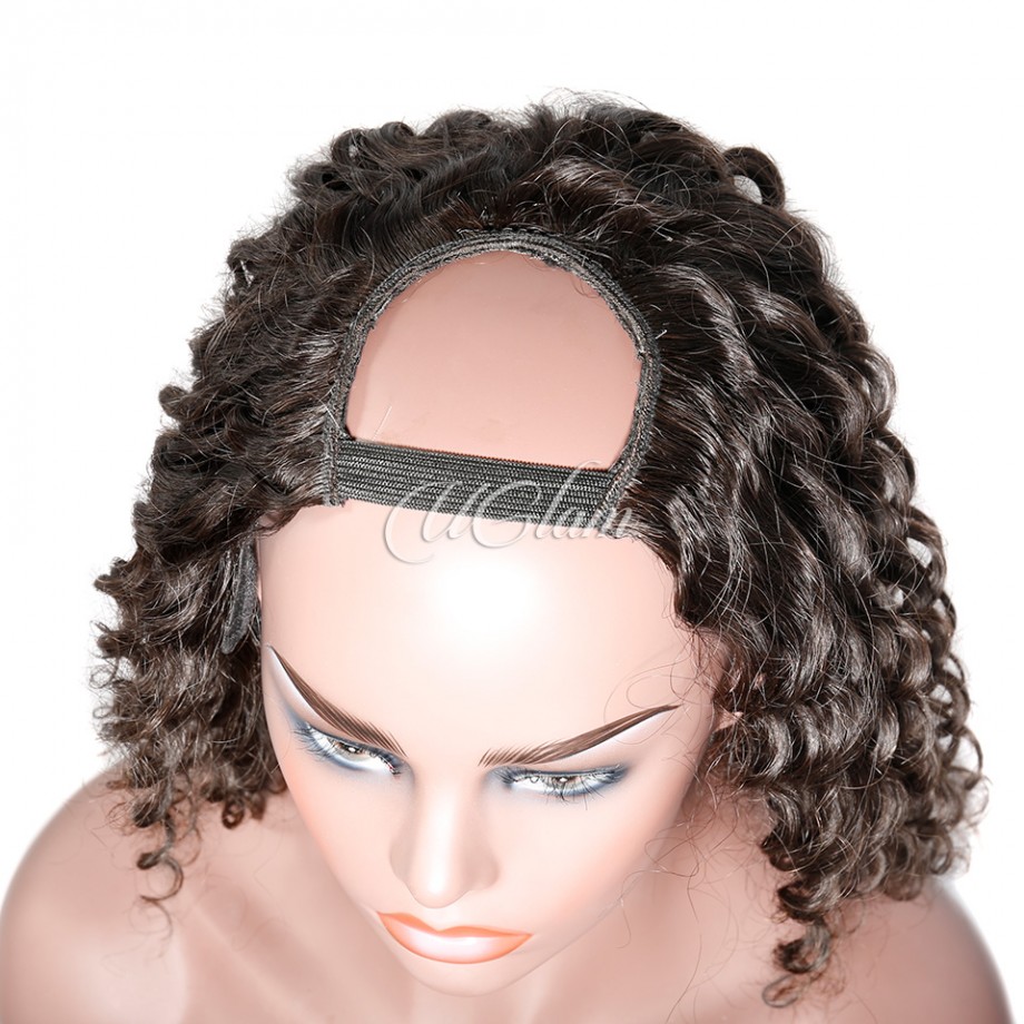 Uglam U Part Wig Deep Wave