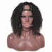 U Part Kinky Curly Human Hair Wig
