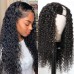 U Part Water Wave Human Hair Wig