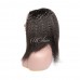 U Part Kinky Straight Human Hair Wig