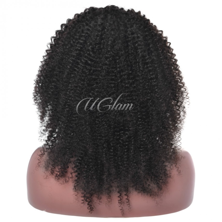 Uglam Afro Kinky Curly U&V Part Wigs