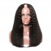 Uglam Kinky Straight U&V Part Wigs