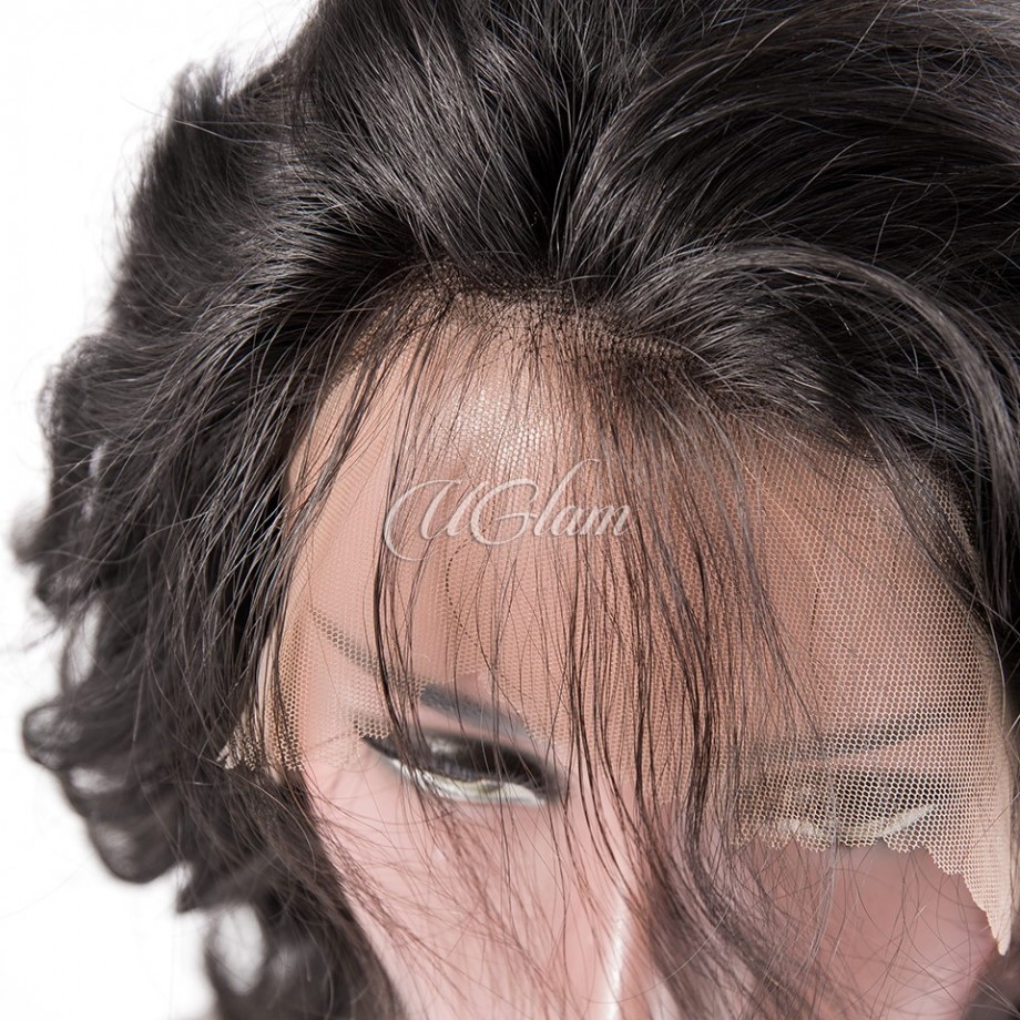 Uglam Clearence 360 Lace Front Big Curl Wig 250% Density