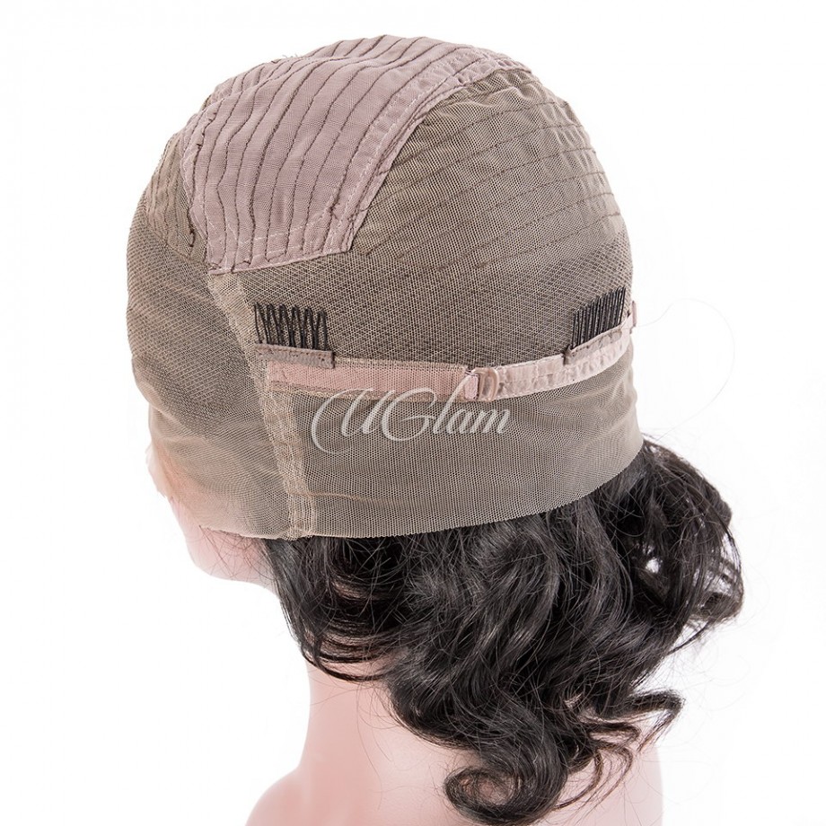 Uglam Clearence 360 Lace Front Big Curl Wig 250% Density