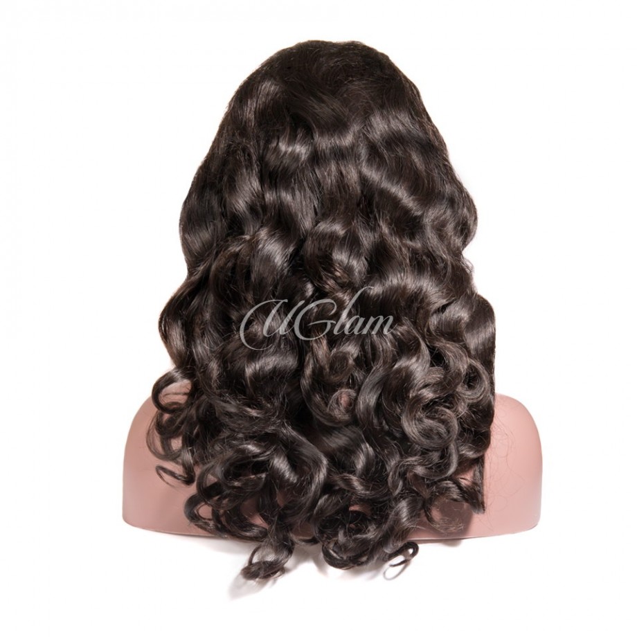 Uglam Clearence 360 Lace Front Big Curl Wig 250% Density