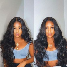 Uglam Buy 1 Get 1 Free Clearence 360 Lace Front Body Wave Wig 250% Density