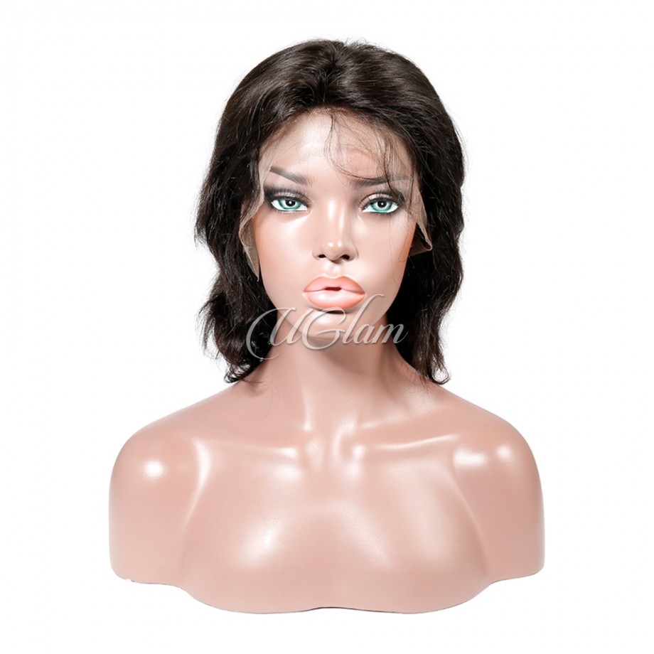 Uglam Clearance 360 Lace Frontal Wigs Body Wave 250% Density