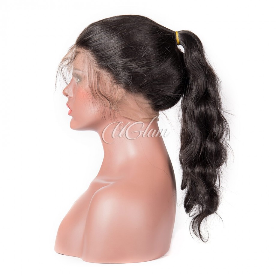 Uglam 360 Lace Front Wigs Body Wave 180% Density