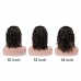 Uglam Bob Lace Front Wigs 250% Density Deep Wave Hair