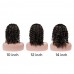 Uglam Bob Lace Front Wigs 250% Density Deep Wave 
