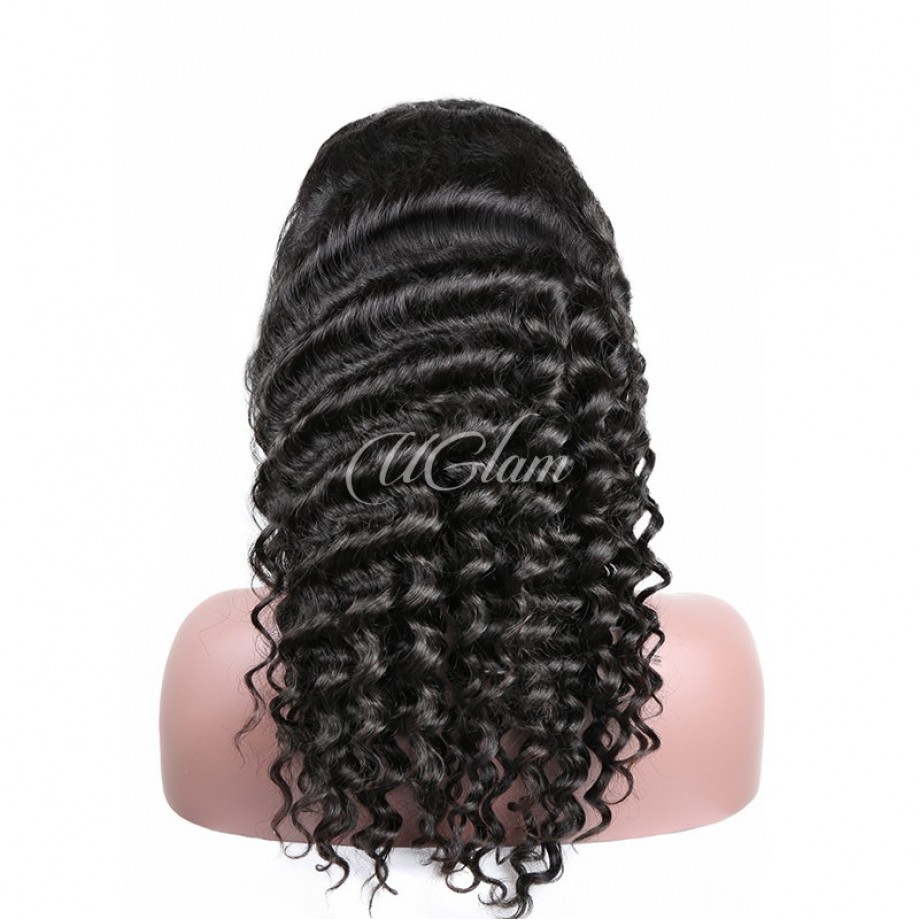 Uglam 360 Lace Front Wigs Loose Wave 180% Density