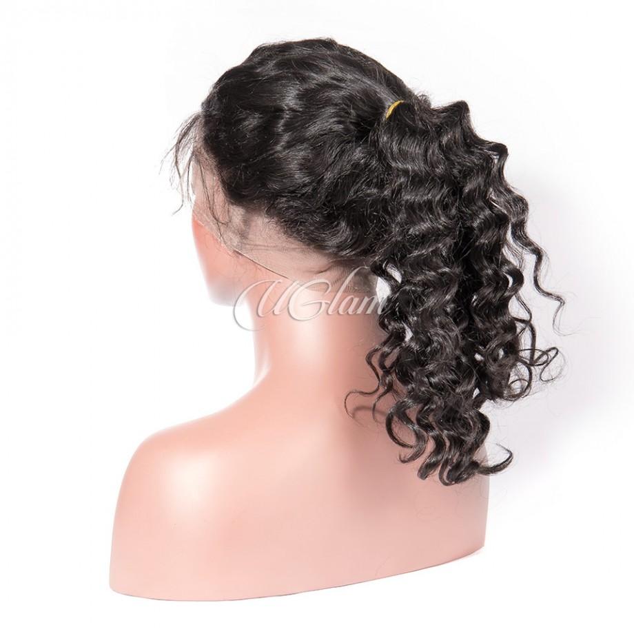 Uglam Clearence 360 Lace Front Loose Wave Wig 250% Density