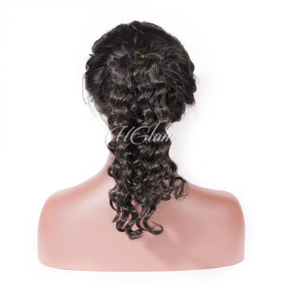 Uglam Clearence 360 Lace Front Loose Wave Wig 250% Density