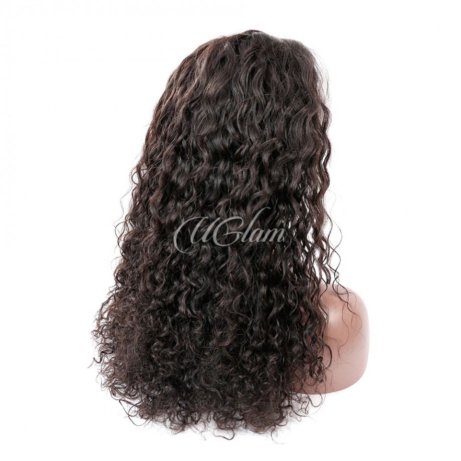 Uglam 360 Lace Front Wigs Roman Curl 180% Density
