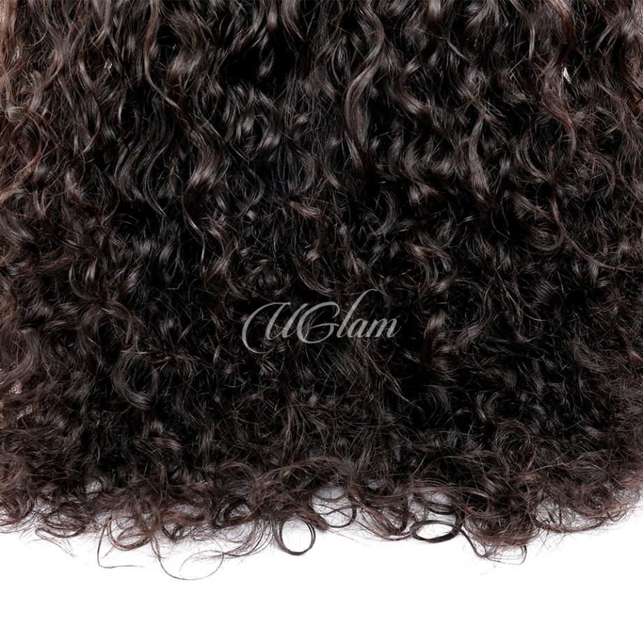 Uglam 360 Lace Front Wigs Roman Curl 180% Density