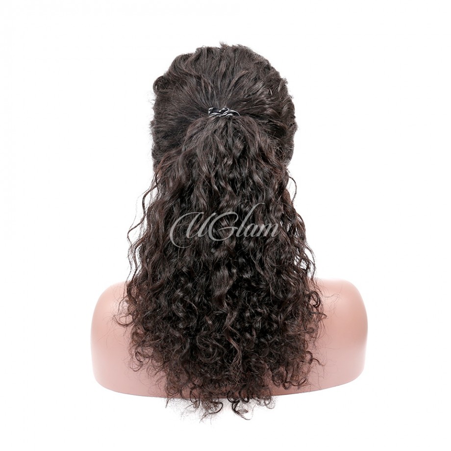 Uglam 360 Lace Front Wigs Roman Curl 180% Density