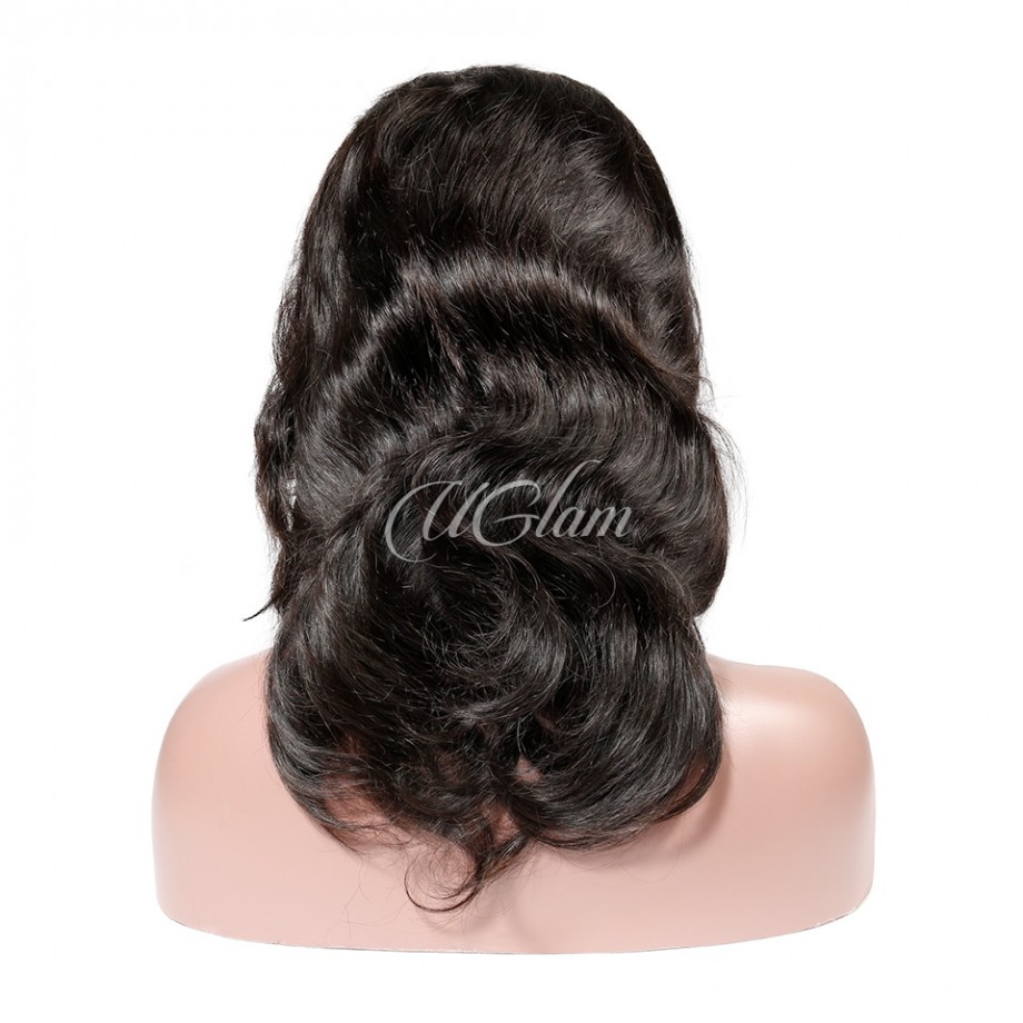Virgin 13x4 Lace Frontal Human Hair Wigs 2PCS
