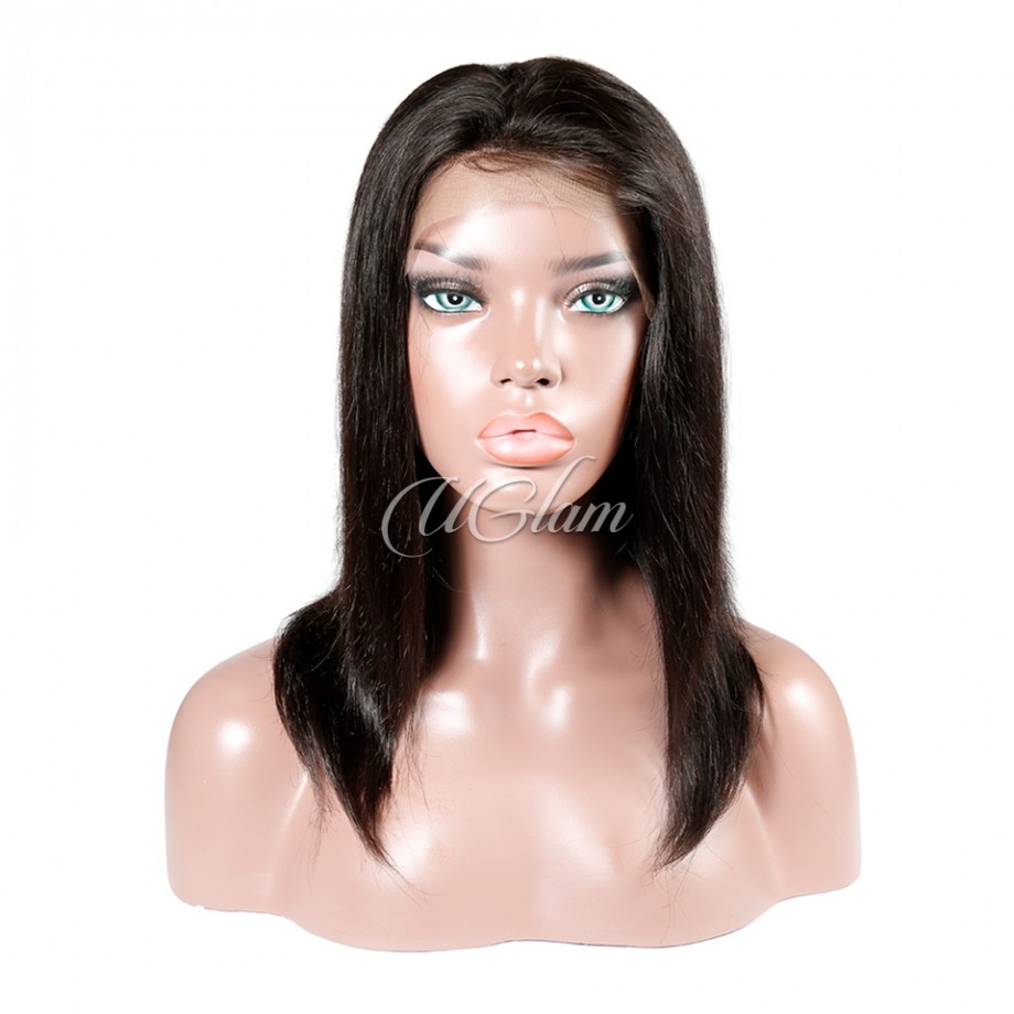 Virgin 13x4 Lace Frontal Human Hair Wigs 2PCS