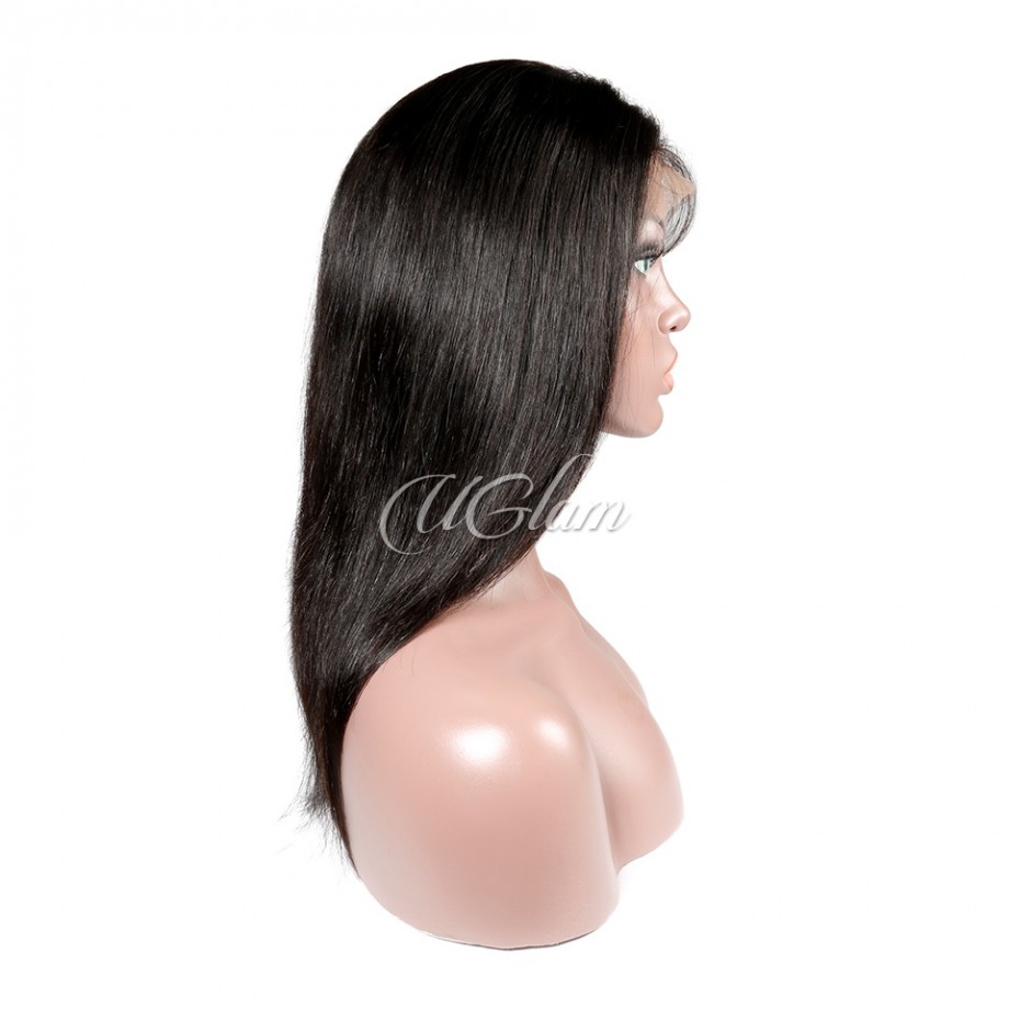 Virgin 13x4 Lace Frontal Human Hair Wigs 2PCS