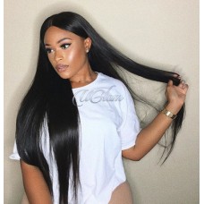 Uglam Buy 1 Get 1 free 360 Lace Front Wigs Straight 180% Density