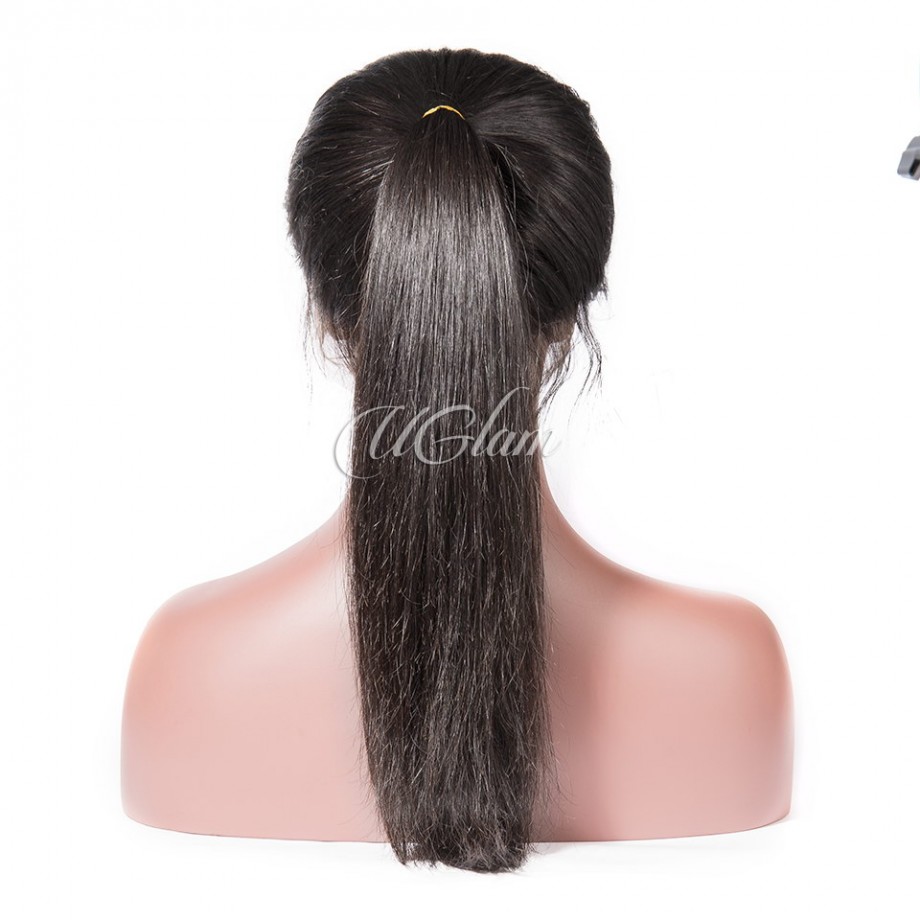 Uglam Buy 1 Get 1 free 360 Lace Front Wigs Straight 180% Density