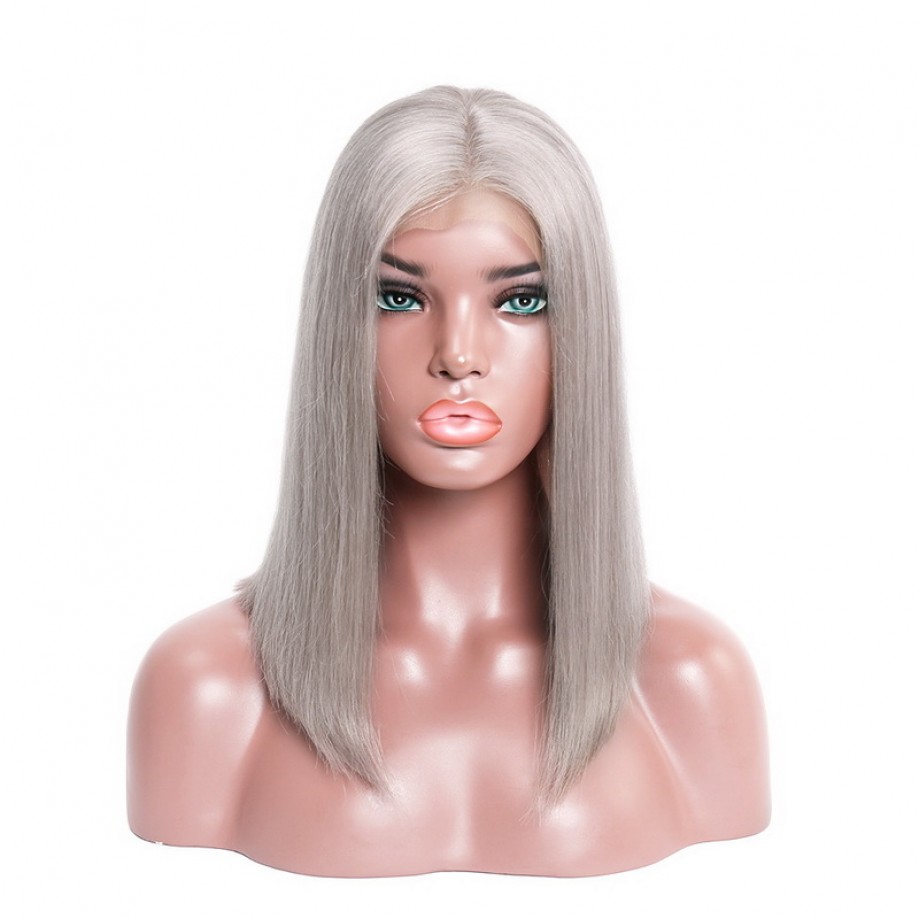 Uglam Color 4X4 Lace Front Bob Wig Straight