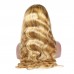 Uglam 13X4 Lace Front Wigs 30/613 Blonde Color Body Wave 