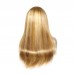 Uglam 13X4 Lace Front Wigs 30/613 Blonde Color Straight 150% Density