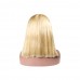 Uglam 613 Color Headband Bob Wigs Straight No PrePlucked Hairline