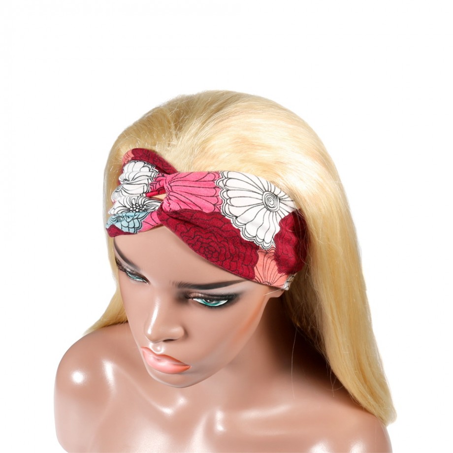 Uglam 613 Color Headband Bob Wigs Straight No PrePlucked Hairline