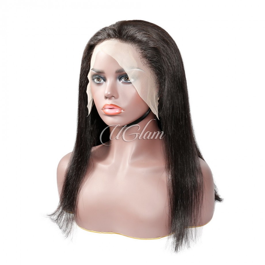 Uglam 13x4 Lace Front Straight Bob Wig 