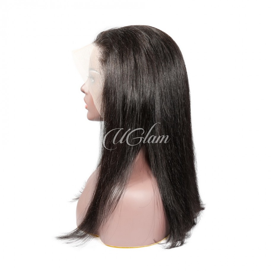 Uglam 13x4 Lace Front Straight Bob Wig 