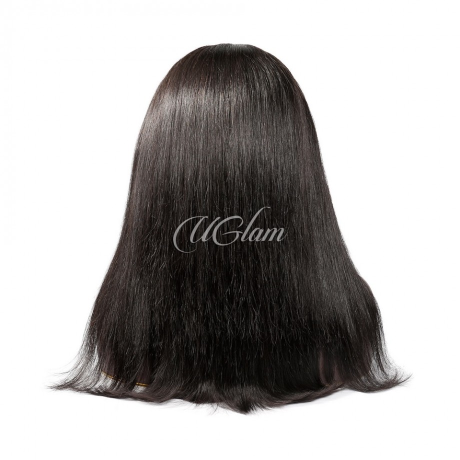 Uglam 13x4 Lace Front Straight Bob Wig 