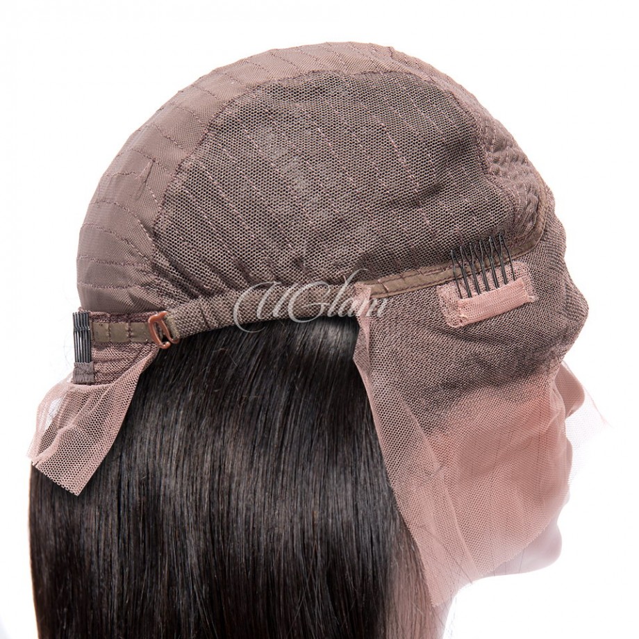 Uglam 13x4 Lace Front Straight Bob Wig 