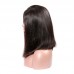 Uglam 13x4 Transparent Lace Front Straight Bob Wig 