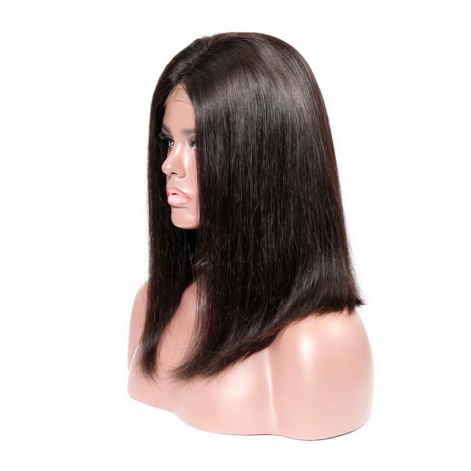 Uglam 13x4 Lace Front Straight Bob Wig 
