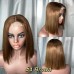 Uglam 2x6 SDD Bone Straight Colored Transparent Lace Closure Bob Wigs