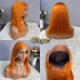Uglam 13x4 Color Straight Transparent Lace Front Bob Wigs