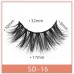 Uglam 100% Mink Hair 3D False Eyelashes