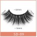 Uglam 100% Mink Hair 3D False Eyelashes
