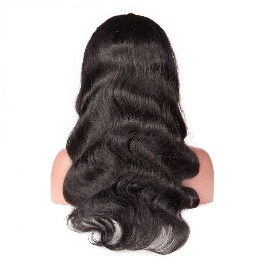 Uglam Transaprent Full Lace Wigs Body Wave