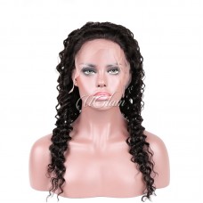 Uglam  Full Lace Wigs Deep Wave
