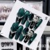 Uglam 10 packs of cat eye diamonds and unique beautiful manicure nail designs for charming ladies